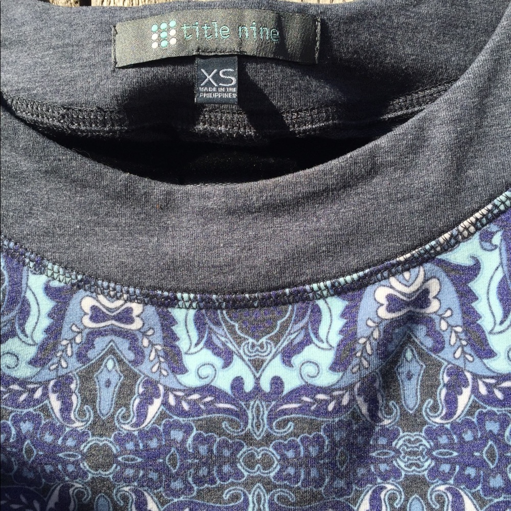 Title Nine Sports Dress, Comfy and Cute, Blue, XS - Picture 5 of 6